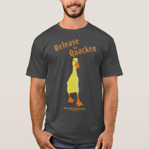 T-shirt Relâchez le canard coureur Quacken Duck