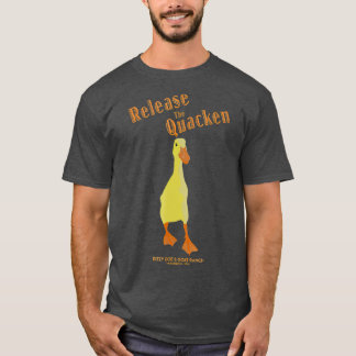 T-shirt Relâchez le canard coureur Quacken Duck
