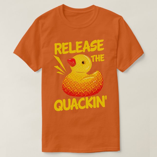T-shirt Relâchez le quackin (Design devant)