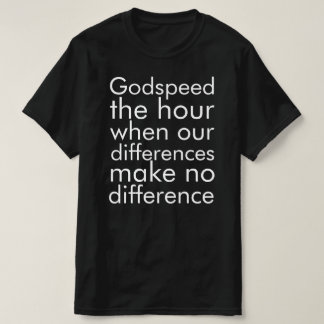 T-shirt Relation raciale et égalité humaine