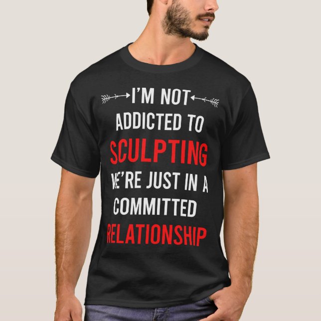 T-shirt Relation Sculpture Sculpteur Sculpture (Devant)