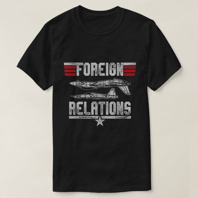 T-shirt Relations extérieures (Design devant)