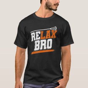 T-shirt Relax Bro Lacrosse Formation Lacrosse Ventilateur 
