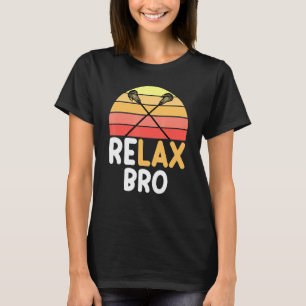 T-shirt Relax Bro Lacrosse Surf Vintage Sun