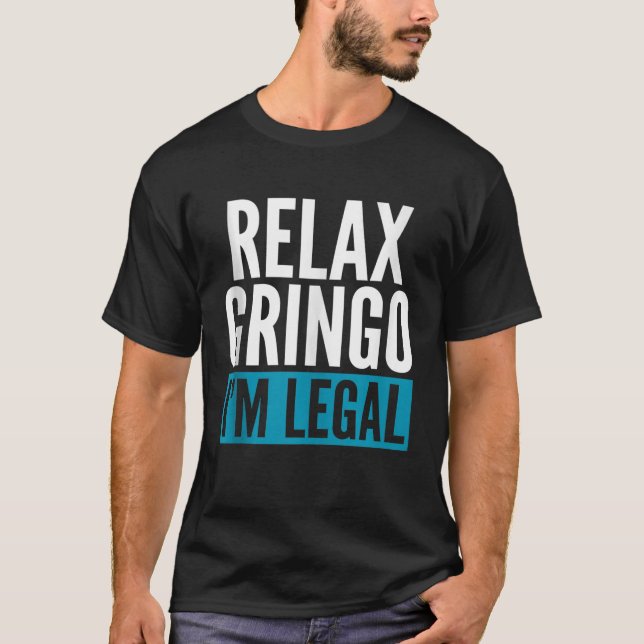 T-shirt Relax Gringo IM Débardeur juridique (Devant)
