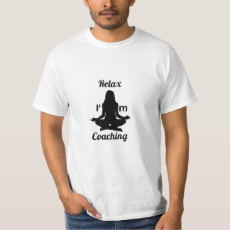 T-shirt Relax Je suis Coaching T-Shirts, Coaching Cadeaux 