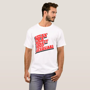 T-shirt Relax Je suis un assez bon sauveteur