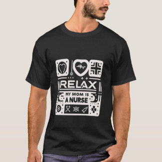 T-shirt Relax Ma Mère Est Une Infirmière ---