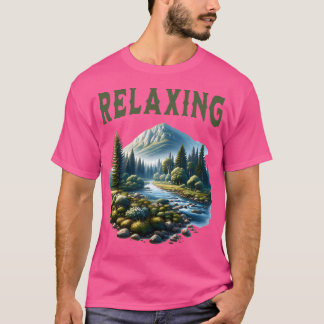 T-shirt Relaxant Belle Nature Design Actif