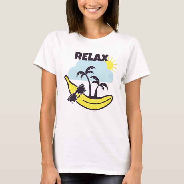 T-shirt Relaxation banane (Devant)