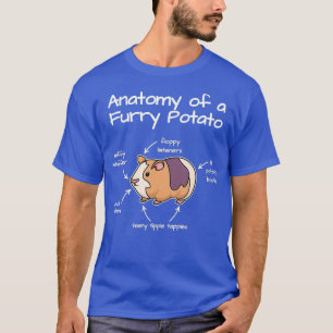 T-shirt Réleveur Piggy Hamster peluche Anatomie d'une