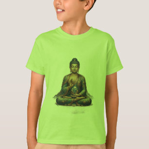 T-Shirt Religieux Art Bouddha Enfants - Méditation
