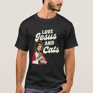 T-shirt Religieux Dieu Aimants Chat Mama Propriétaire de C