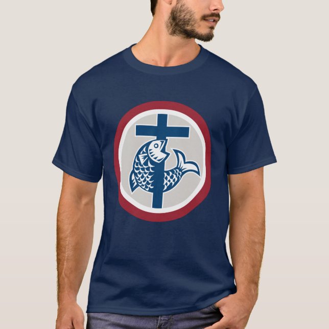 T-shirt religieux pour hommes (Devant)