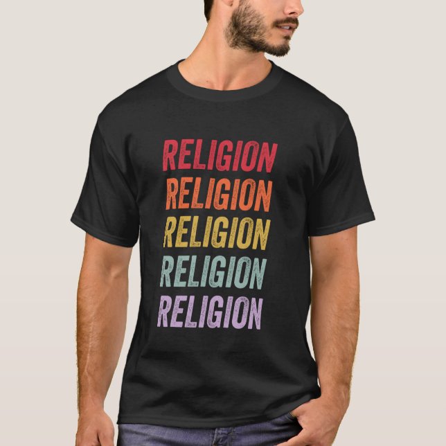 T-shirt Religion (Devant)