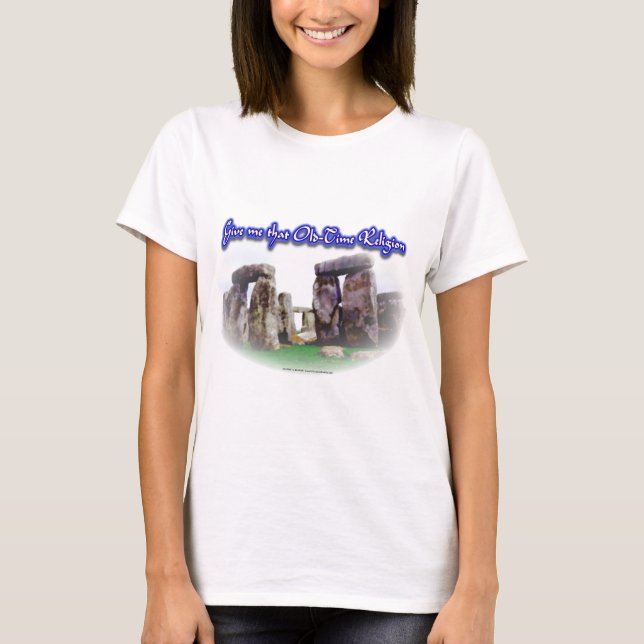 T-shirt Religion ancienne nouvelle (Devant)