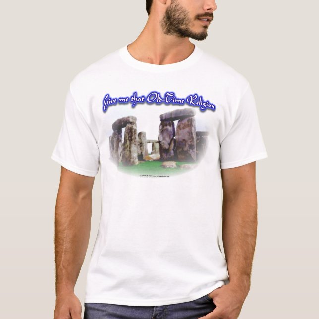 T-shirt Religion ancienne nouvelle (Devant)