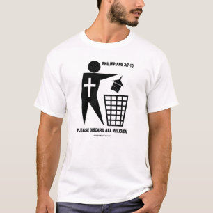 T-shirt Religion de déchets (chemise légère)