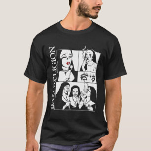 T-shirt Religion des mauvaises religieuses Fumer