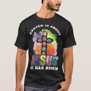 T-shirt Religueux dimanche de Pâques Pâques chrétienne est