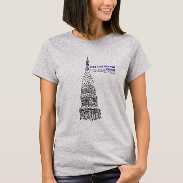T-shirt Reliques sacrées des sept jours de naissance pour  (Devant)