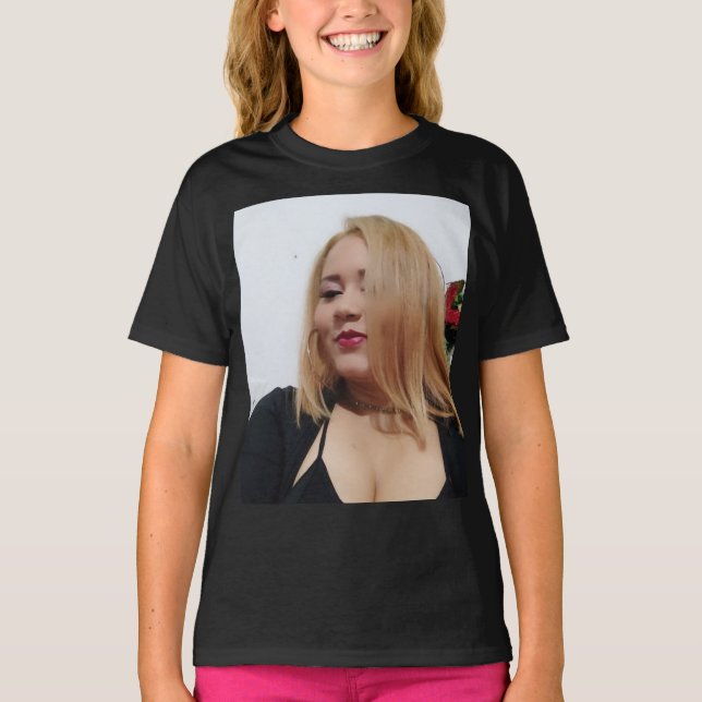 T-shirt Reloj Redondo Mediano Llavero Funda (Devant)