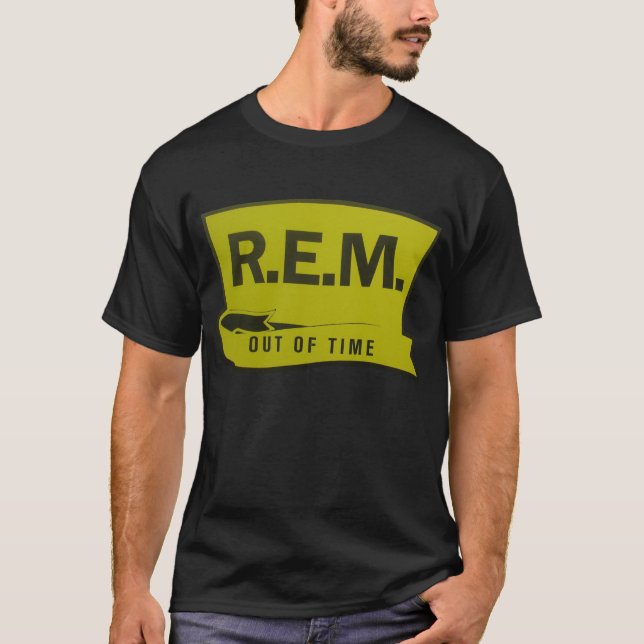 T-shirt REM, bande,  (Devant)