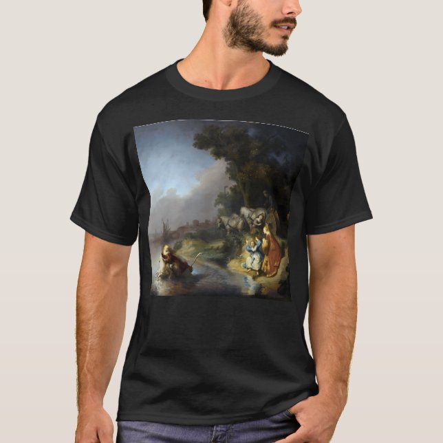T-shirt Rembrandt Harmenszoon Van Rijn Enlèvement De (Devant)
