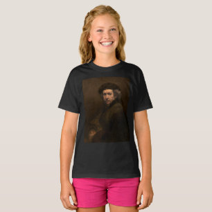 T-shirt Rembrandt Self Portrait : Peintre Néerlandais de l