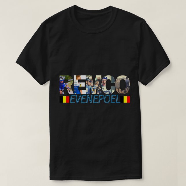 t-shirt remco evenepoel (Design devant)