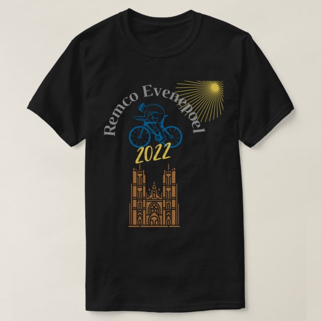 T-shirt Remco Evenepoel (Design devant)