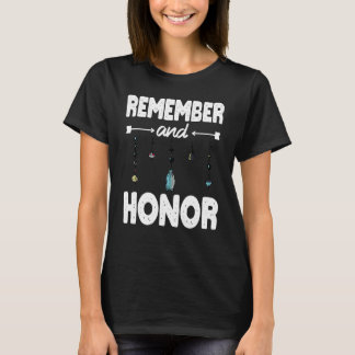 T-shirt Remember And Honor Orange Day Canada Indigenous Ch