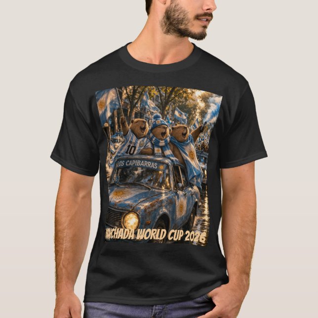 T-shirt Remera Hinchada Capibarra (Devant)