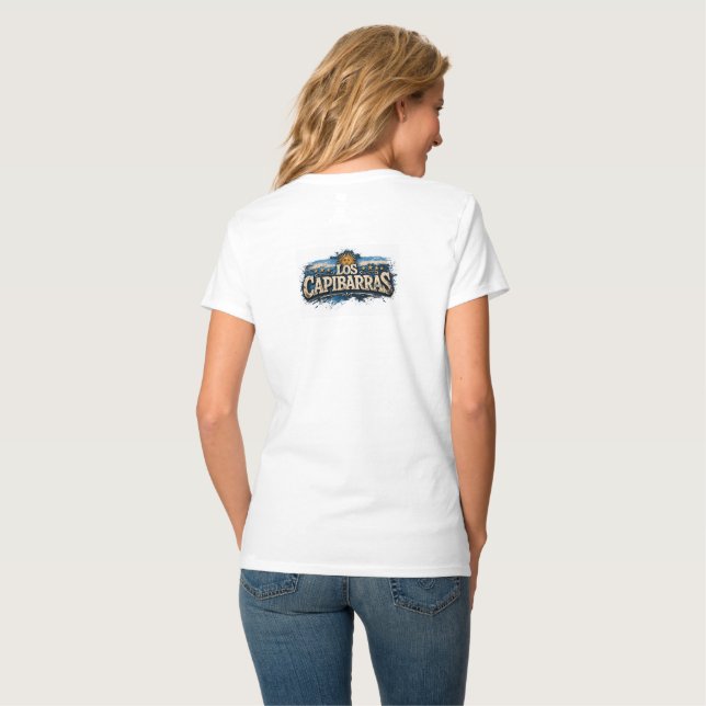 T-shirt   Remera Mujer Pasaporte Capibarra (Dos entier)