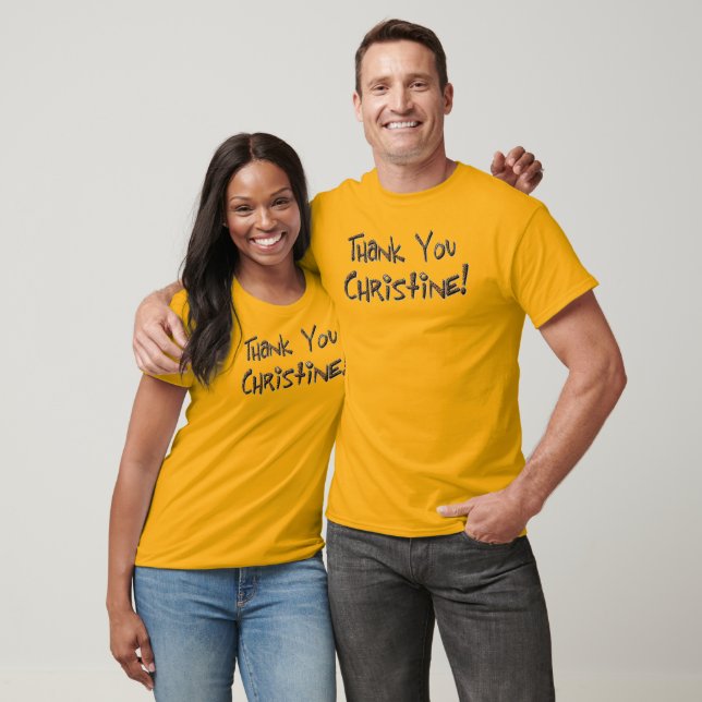 T-shirt "Remerciements" (Unisexe)