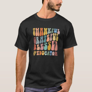 T-shirt Remerciements à l'éducateur enseignant Super béni