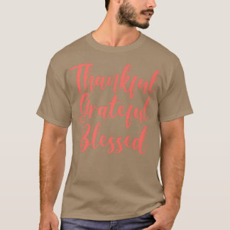 T-shirt Remerciements Gratuit Bienheureux Famille Chrétien