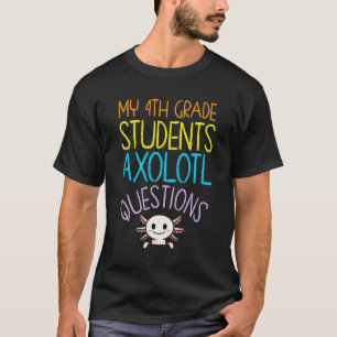 T-shirt Remerciements pour l'enseignant de 4e année I Ques