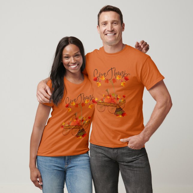 T-shirt Remercier en Automne (Unisexe)