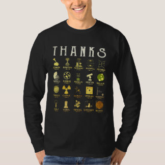 T-shirt Remercier la science