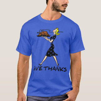 T-shirt Remercier le bon thanksgiving de design