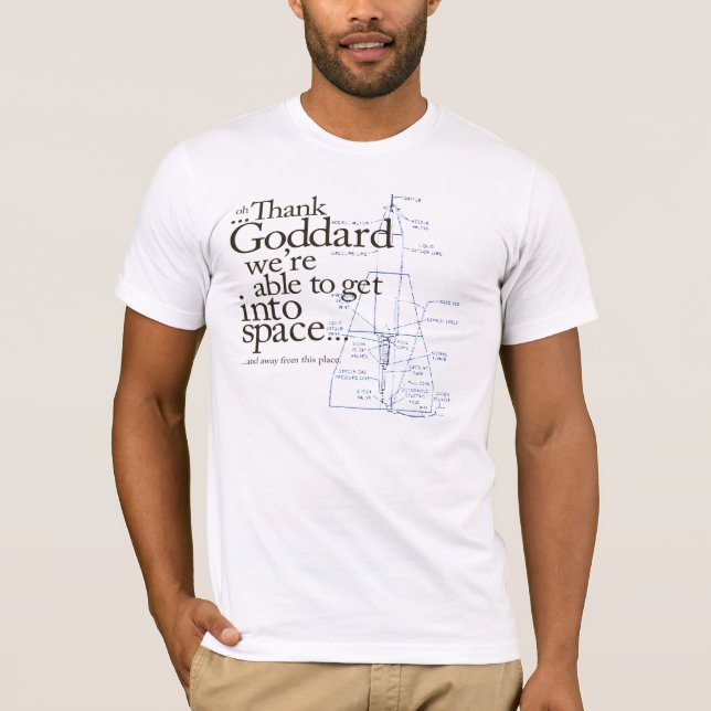 T-shirt Remerciez Goddard (Devant)