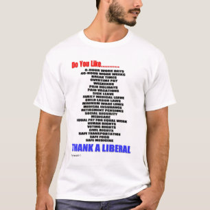 T-shirt Remerciez un libéral