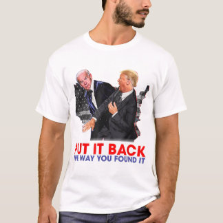 T-shirt Remettez-le comme vous l'avez trouvé drôle Trump S