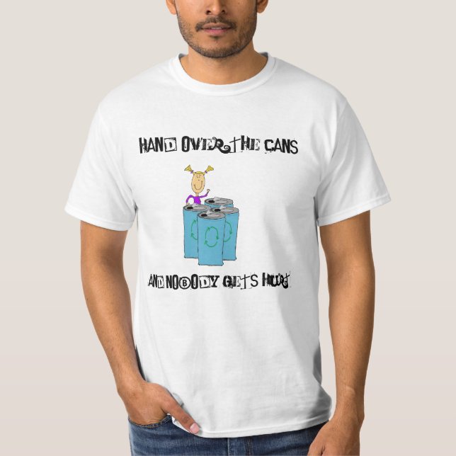 T-shirt Remettez les boîtes (Devant)