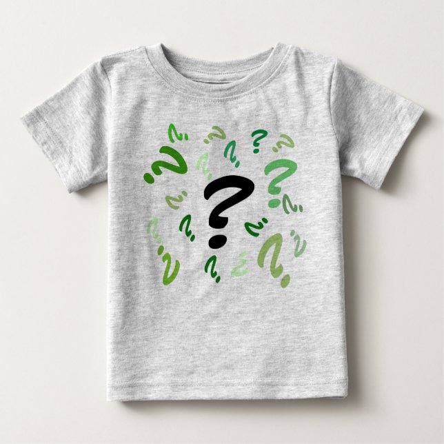T-Shirt - Remettre en question Toddler (Devant)