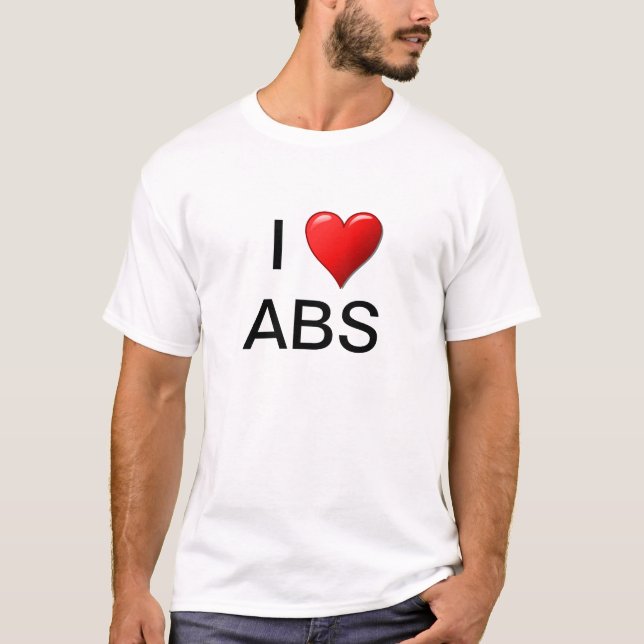 T-shirt Rémige J'Aime à l'ABS By Resign (Devant)