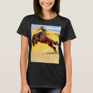 T-shirt Remington Old West Horse et Cowboy