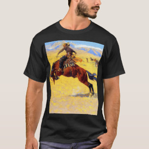 T-shirt Remington Old West Horse et Cowboy