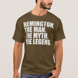 T-shirt Remington Remington Nom Remington prénom